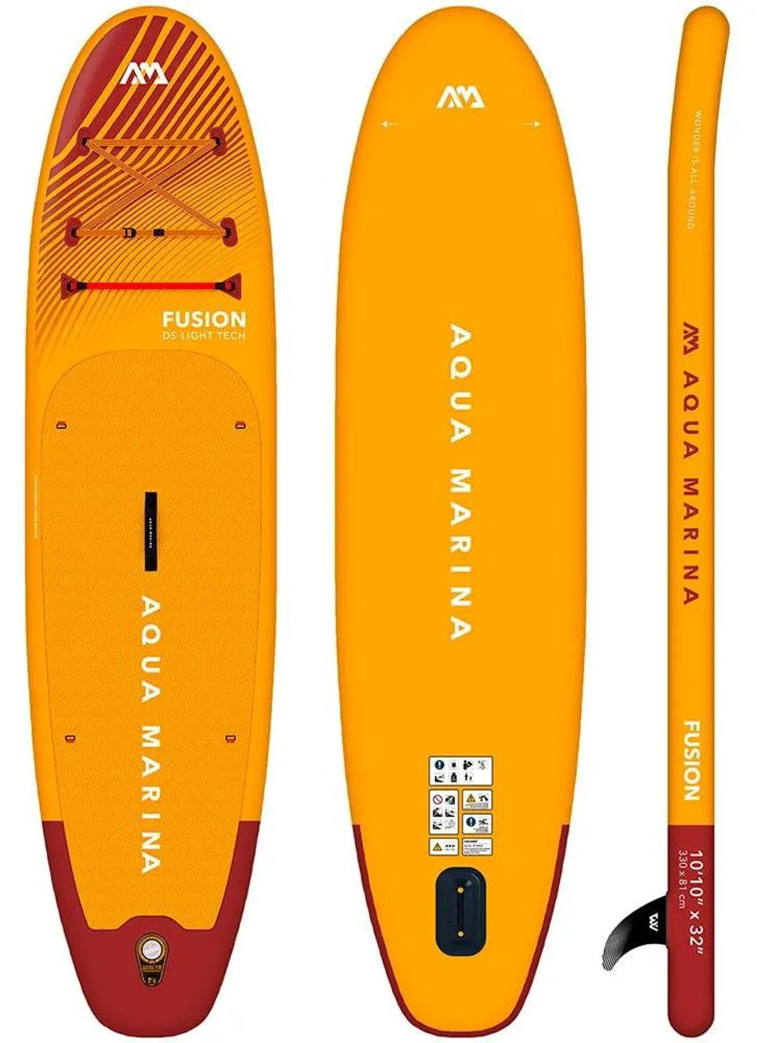 Paddle gonflable Aqua Marina Fusion 2026 330 cm - Kit complet – Image 11