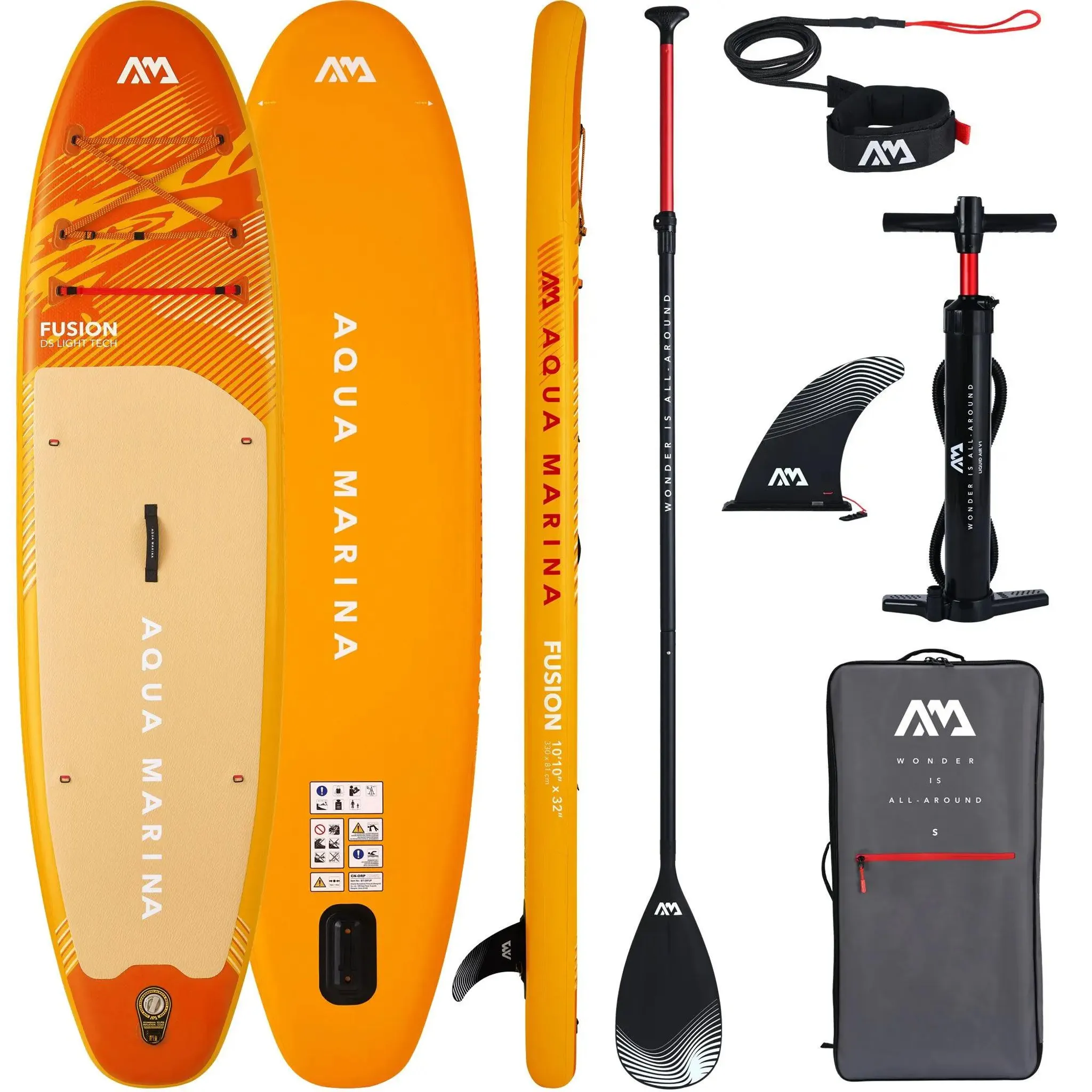 Paddle gonflable Aqua Marina Fusion 2026 330 cm - Kit complet – Image 18