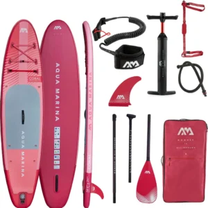 Aqua Marina Coral 10.2 Paddle gonflable - Set complet 310 x 78 cm