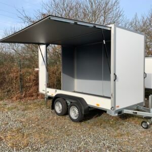 Remorque fourgon bois SARIS FW2000 2 essieux - PTAC 2000 kg
