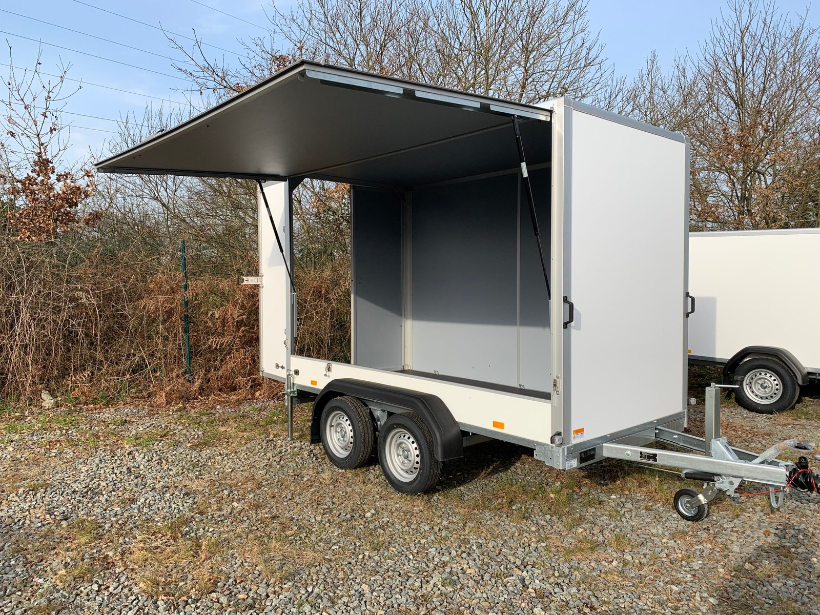 Remorque fourgon bois SARIS FW2000 2 essieux - PTAC 2000 kg