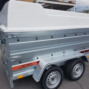Remorque à bagages Boro 2 essieux 750 kg sans permis