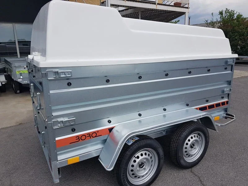 Remorque à bagages Boro 2 essieux 750 kg sans permis