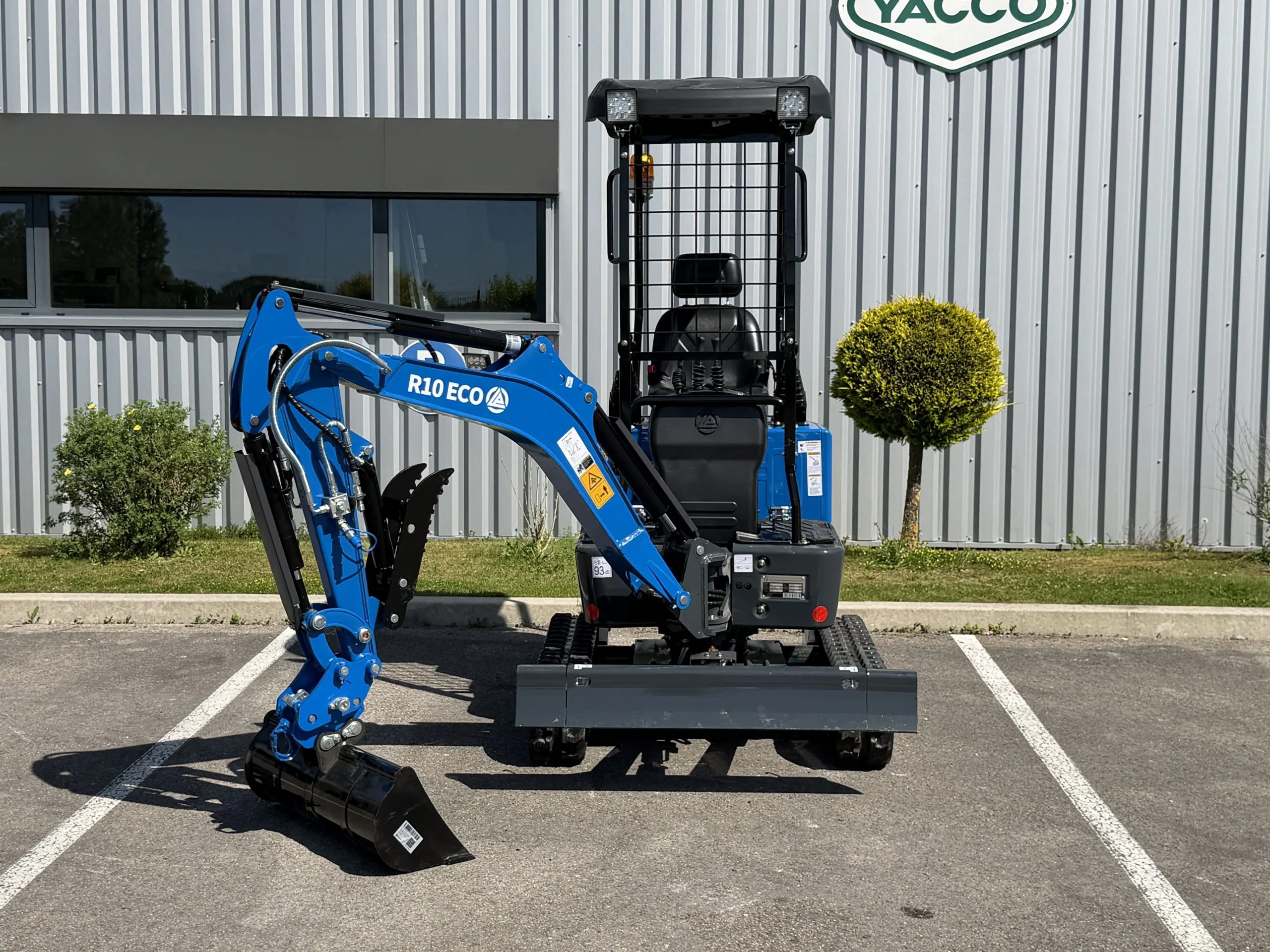 Mini-pelle Rippa R10-6 Moteur Koop