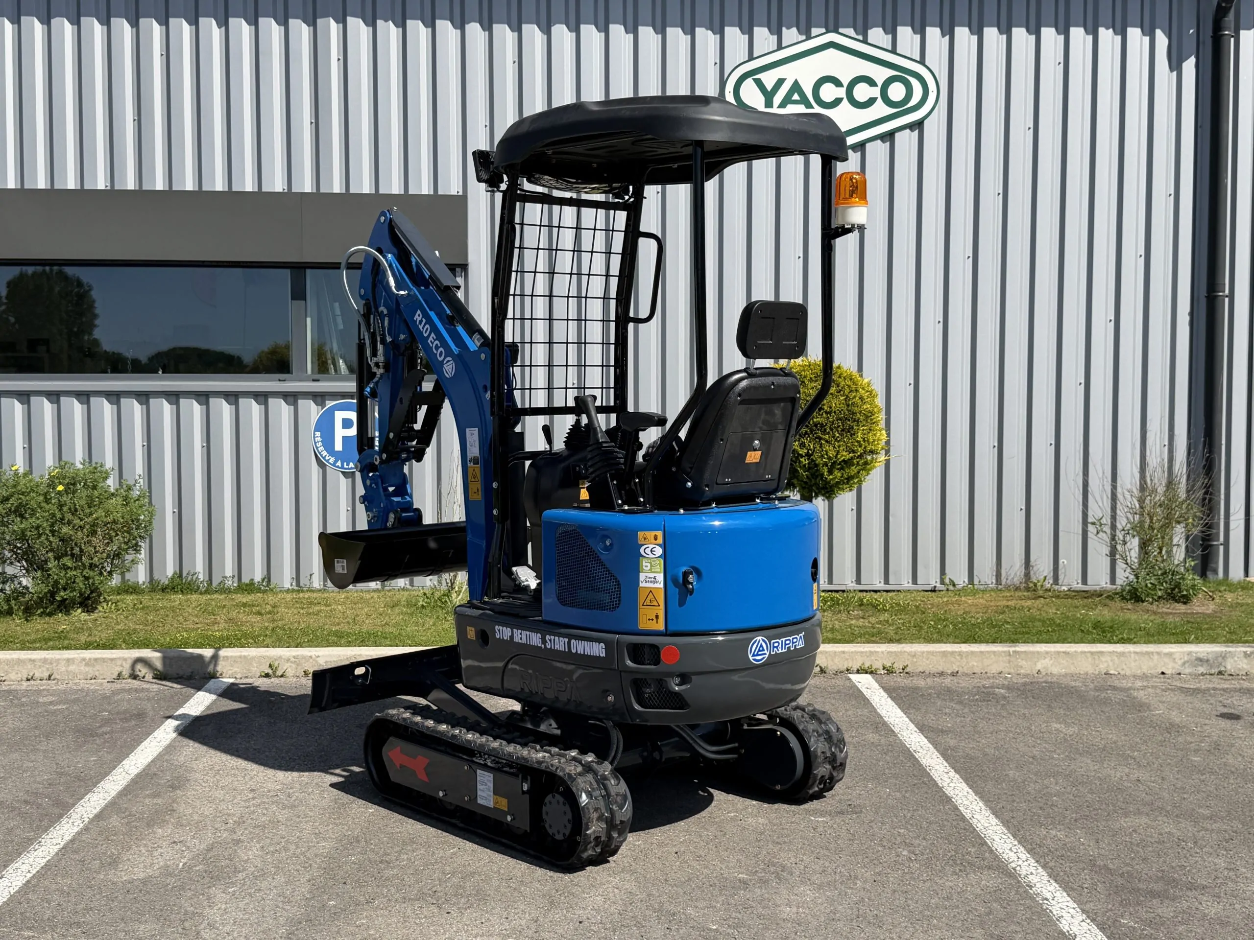 Mini-pelle Rippa R10-6 Moteur Koop – Image 7