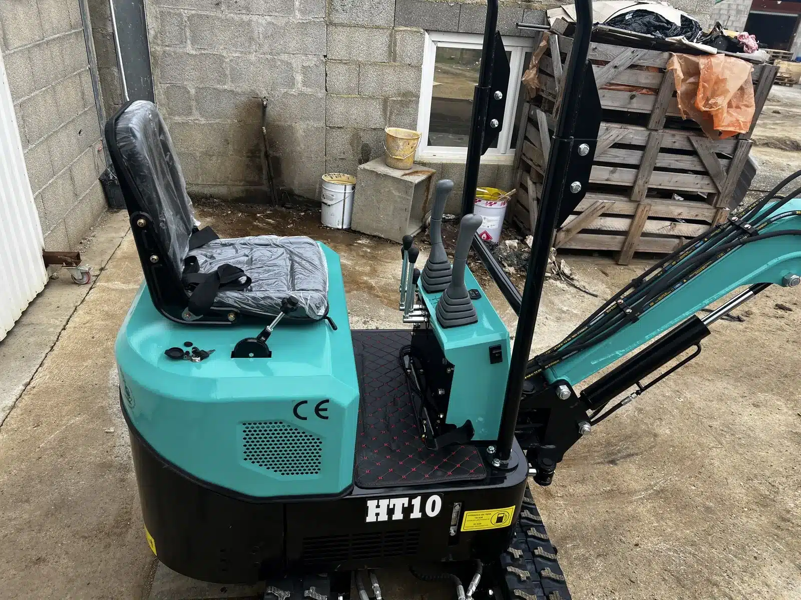 Mini pelle HT10 – Voie variable – Image 8