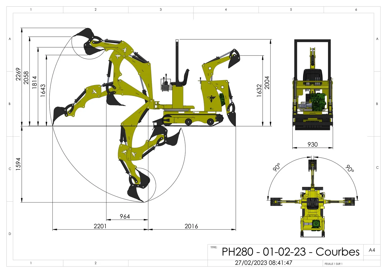 Tractopelle Phoenix 280 – Image 6