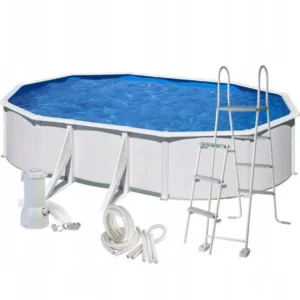 Piscine ovale acier Gré Bora Bora - 5 x 3 x 1,20 m