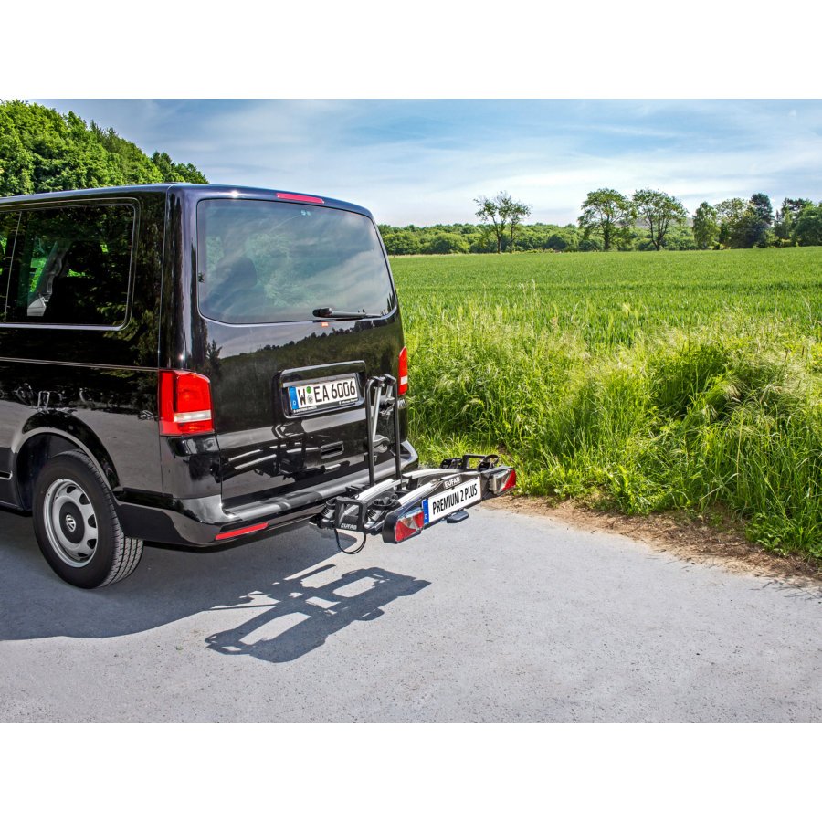 Porte-vélos EUFAB Premium 2 Plus pour 2 vélos électriques – Image 2
