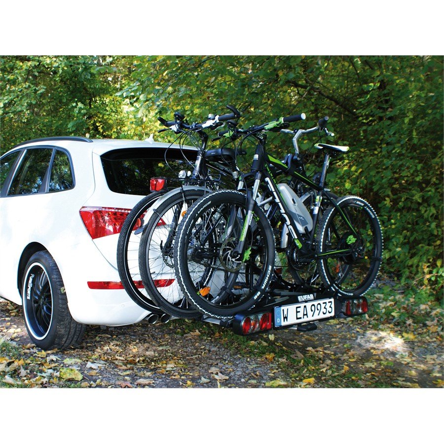 Porte-vélos attelage EUFAB Premium 3 11522 - 3 vélos électriques – Image 2