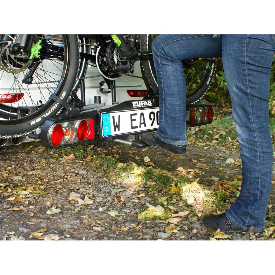 Porte-vélos attelage EUFAB Premium 3 11522 - 3 vélos électriques – Image 3