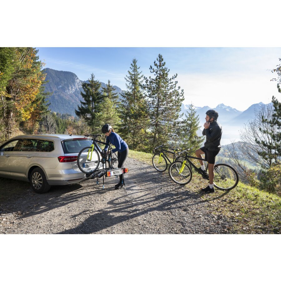 Porte-vélos sur attelage NORAUTO DECK 100-2 pour 2 vélos – Image 14