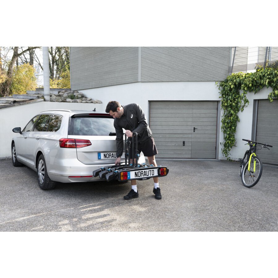 Porte-vélos sur attelage NORAUTO DECK 100-2 pour 2 vélos – Image 7