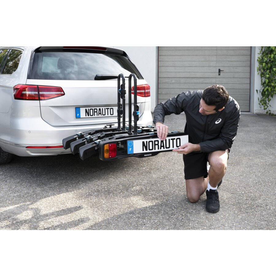 Porte-vélos sur attelage NORAUTO DECK 100-2 pour 2 vélos – Image 8