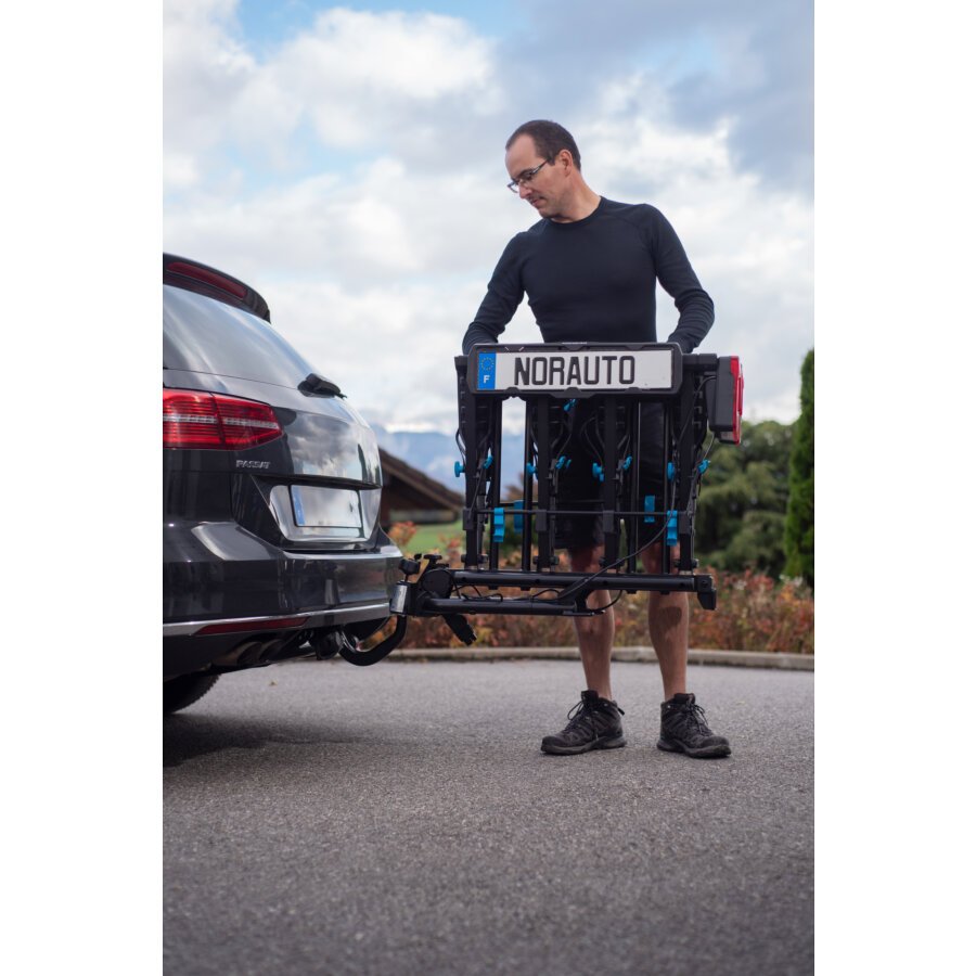 Porte-vélos sur attelage NORAUTO DECK 200-2 pour 2 vélos – Image 7