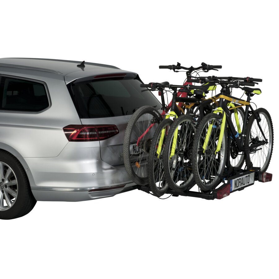 Porte-vélos sur attelage NORAUTO DECK 200-4 pour 4 vélos – Image 2