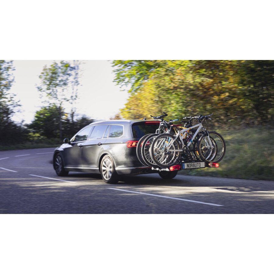 Porte-vélos sur attelage NORAUTO DECK 200-4 pour 4 vélos – Image 14