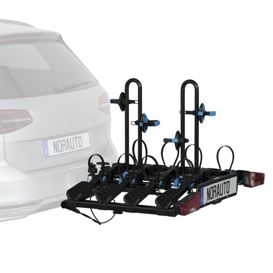 Porte-vélos sur attelage NORAUTO DECK 200-4 pour 4 vélos – Image 18