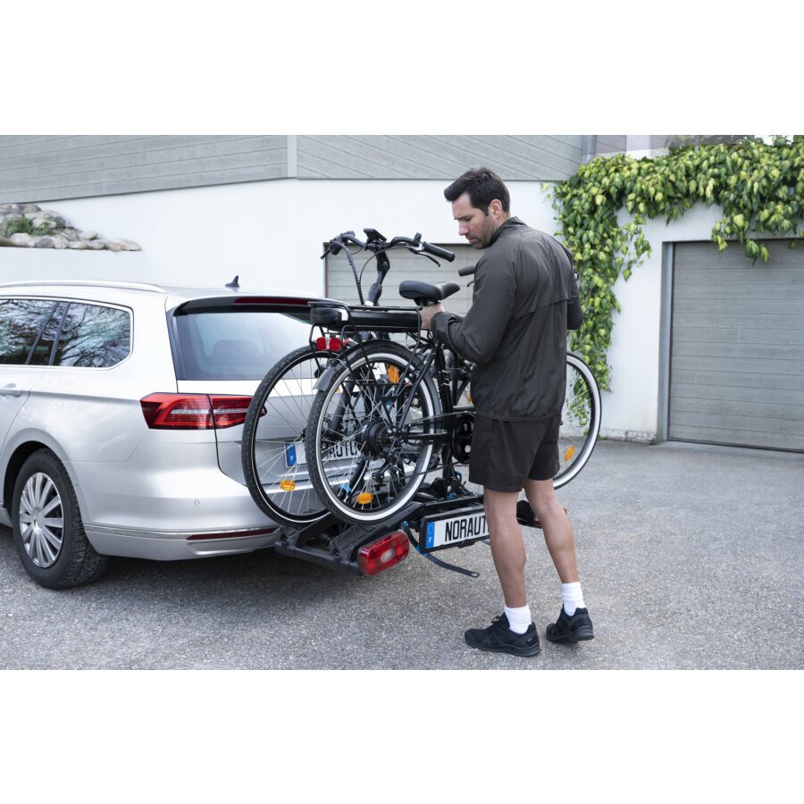 Porte-vélos attelage NORAUTO E-FIT 100-2 - 2 vélos électriques – Image 10