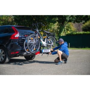 Porte-vélos attelage NORAUTO E-FIT 200-2 - 2 vélos électriques