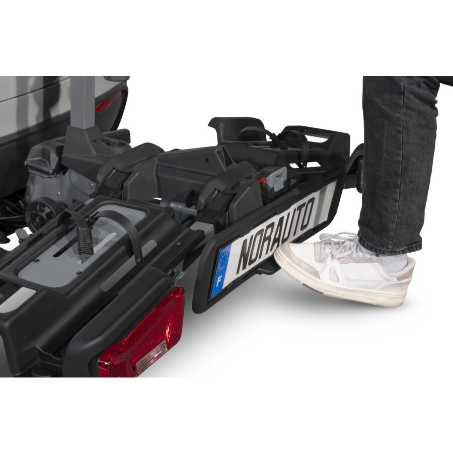 Porte-vélos attelage NORAUTO E-FIT 300-2 - 2 vélos électriques – Image 12