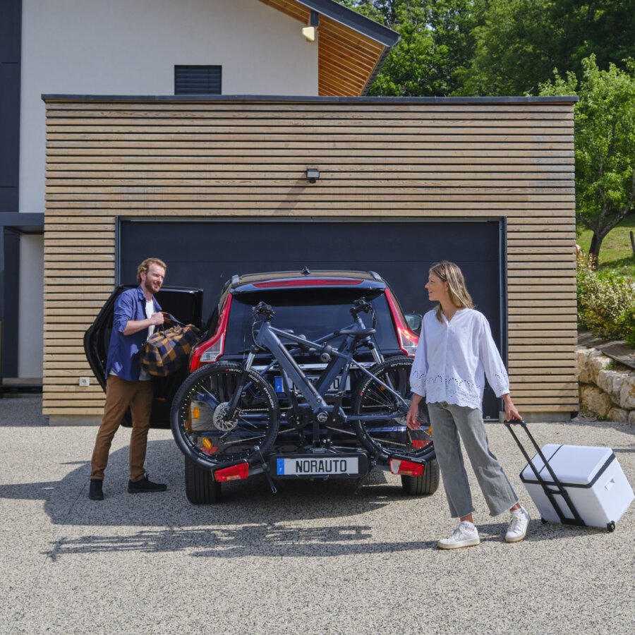 Porte-vélos attelage NORAUTO E-FIT 300-2 - 2 vélos électriques – Image 15