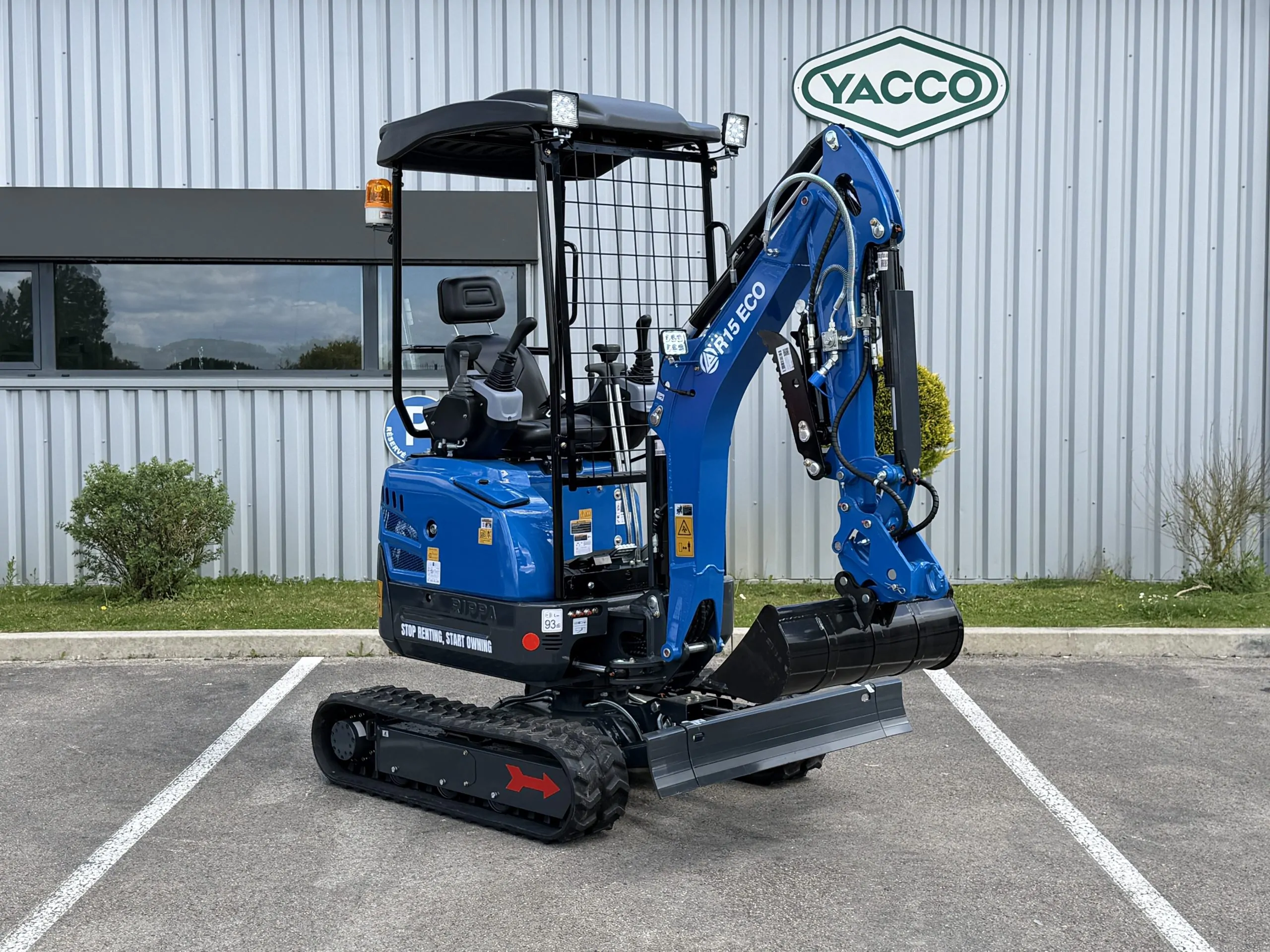 Mini-pelle Rippa R15-Eco