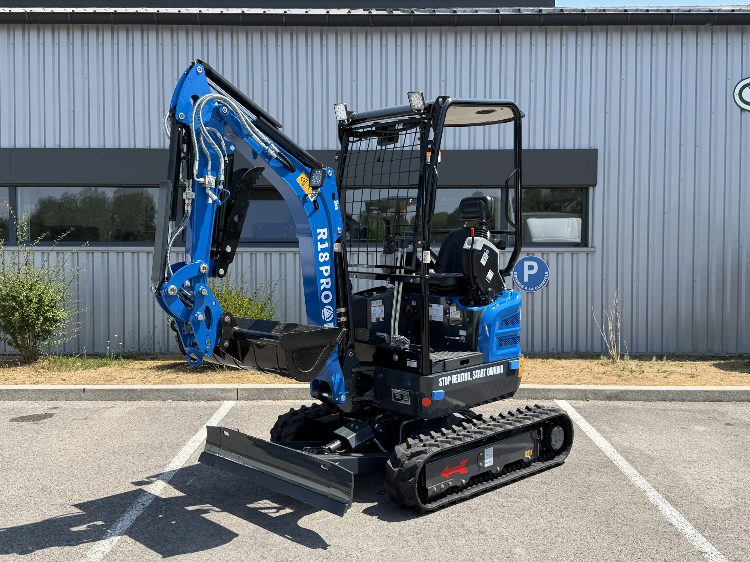 Mini-pelle Rippa R18-Pro