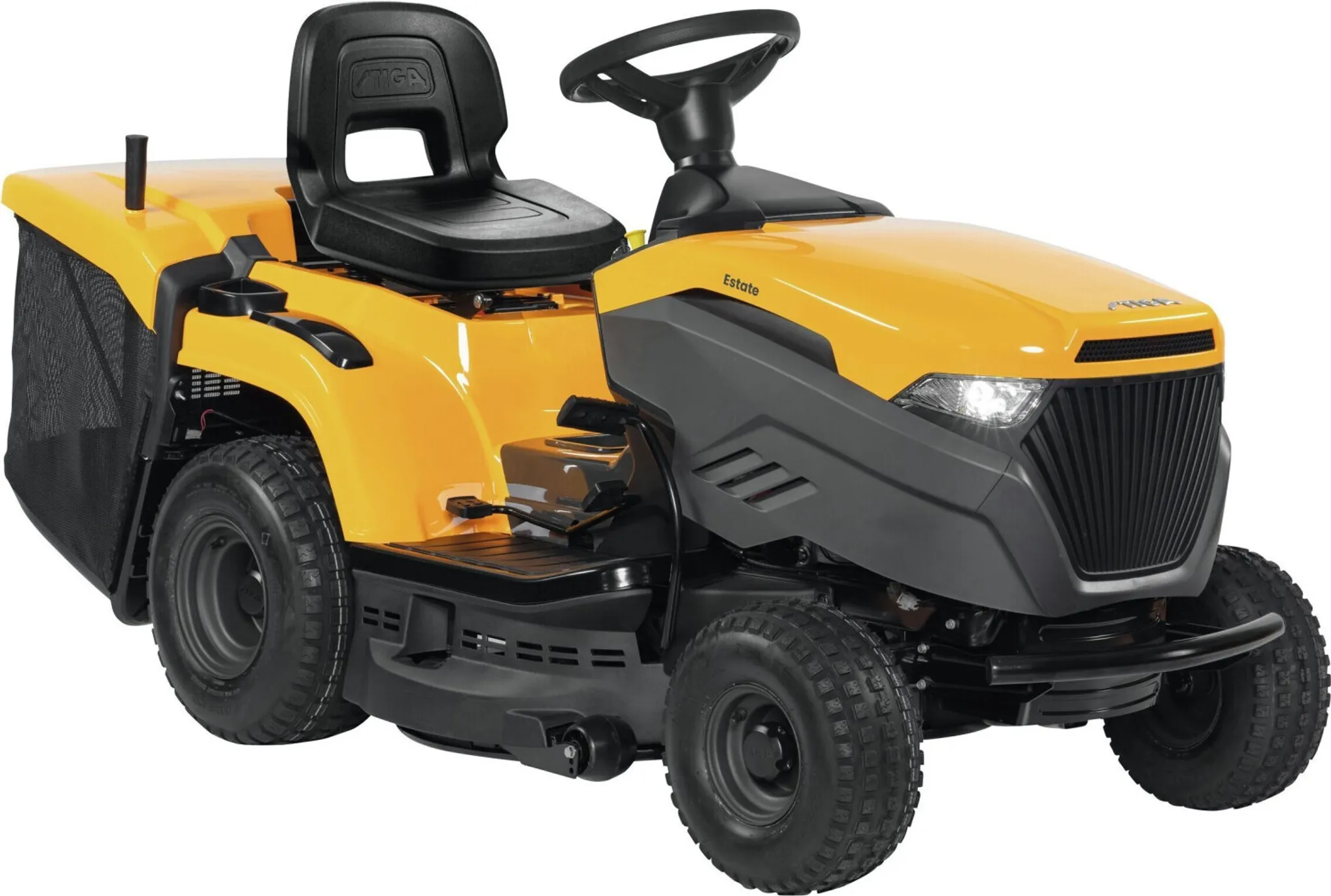 STIGA Tracteur de pelouse 598 W, largeur de coupe 98 cm, moteur 2 cylindres, transmission hydrostatique – Image 3