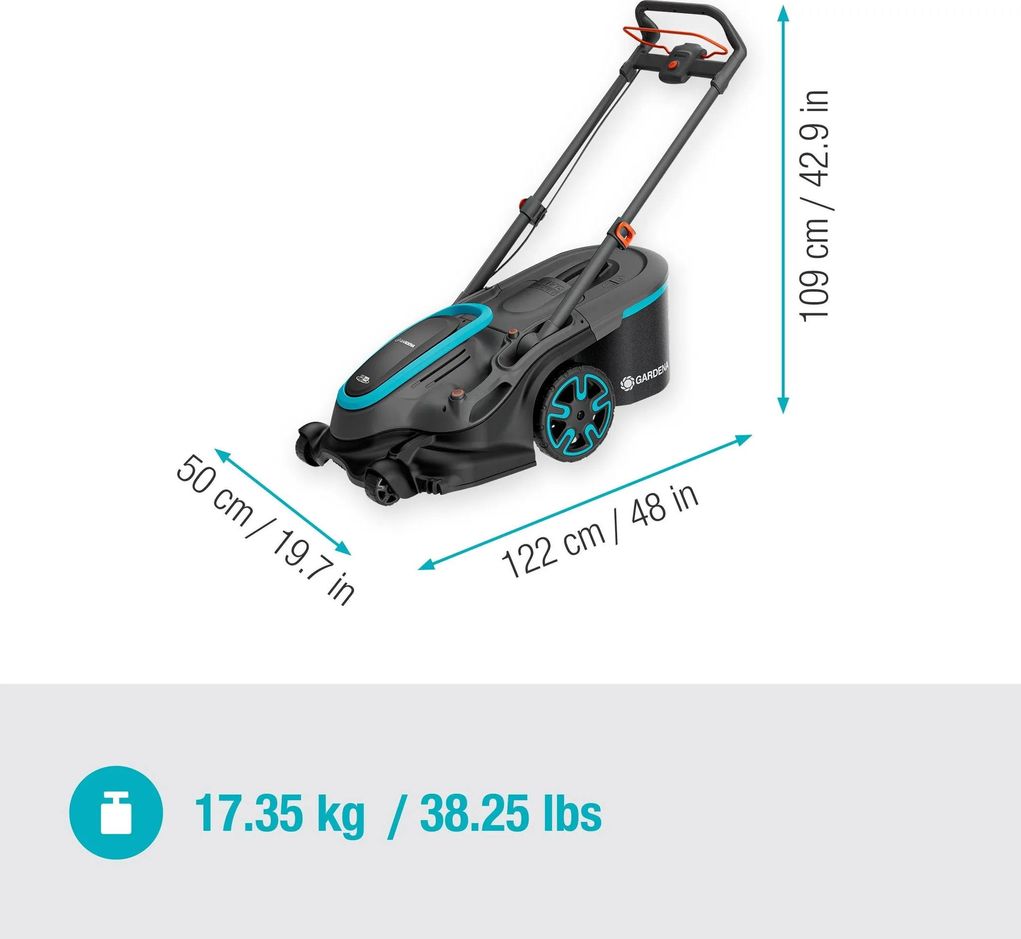 GARDENA 14646-65 GARDENA PowerMax Duo 46 36V PA4 – Image 11